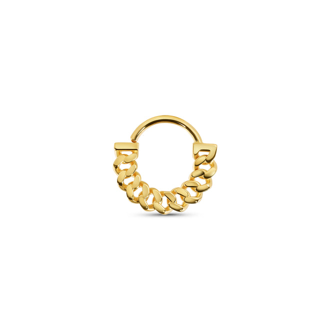 Cuban Forward Facing Seamless Ring