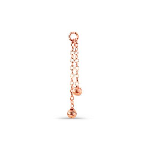 Double Cable Chain with Diamond-Cut Balls