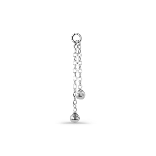 Double Cable Chain with Diamond-Cut Balls