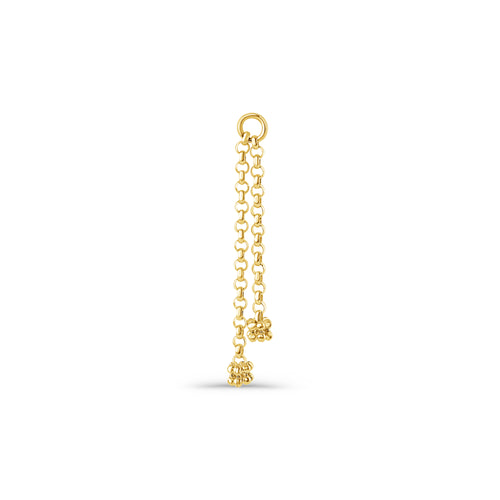 Double Rolo Chain with Beads