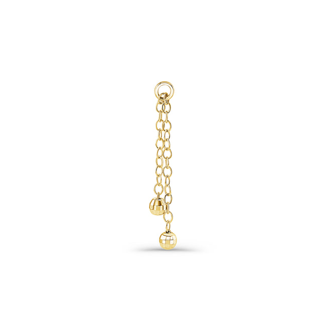 Double Cable Chain with Disco Balls