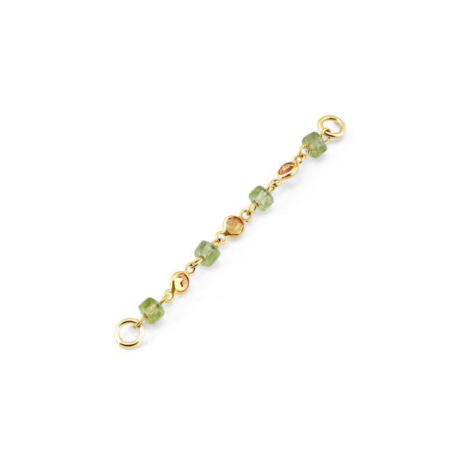 Peridot and Citrin Chain