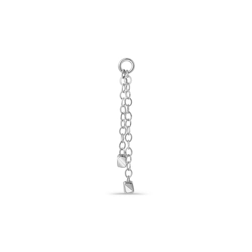 Double Cable Chain with Cubes