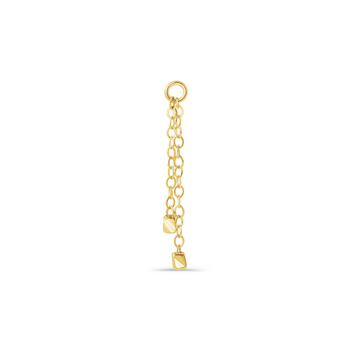 Double Cable Chain with Cubes