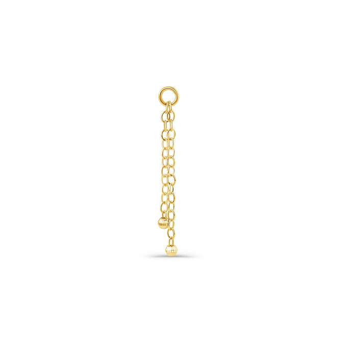 Double Cable Chain with Mini Disco Balls