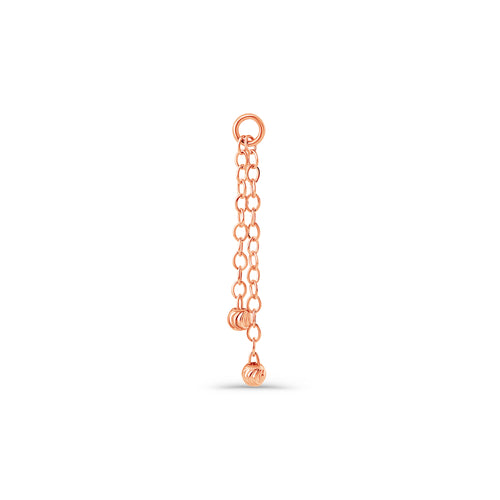 Double Cable Chain with Ripple Balls