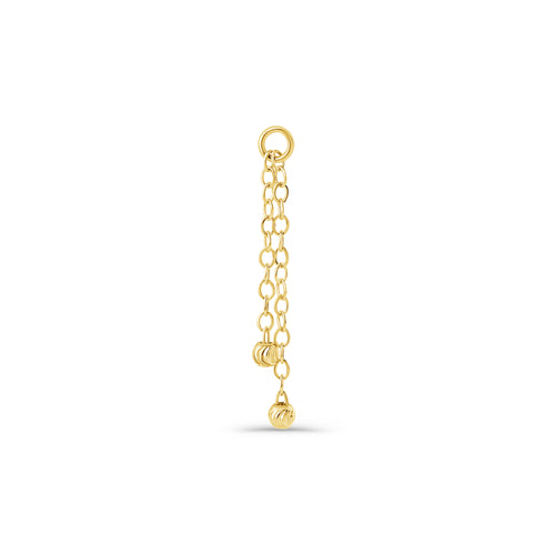 Double Cable Chain with Ripple Balls