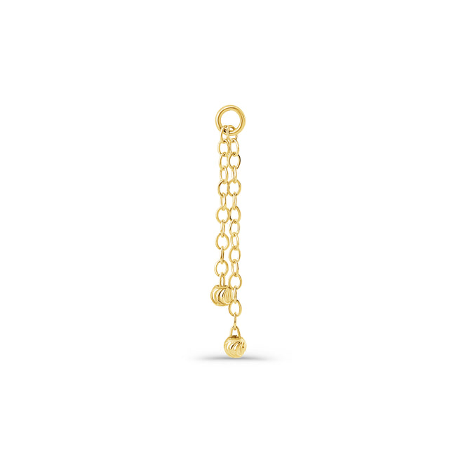 Double Cable Chain with Ripple Balls