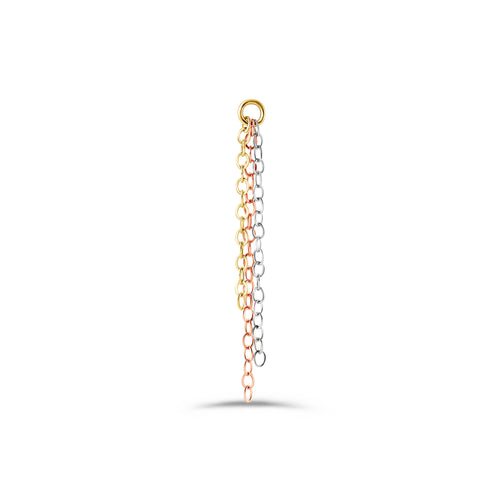 Mixed Color Cable Triple Chain