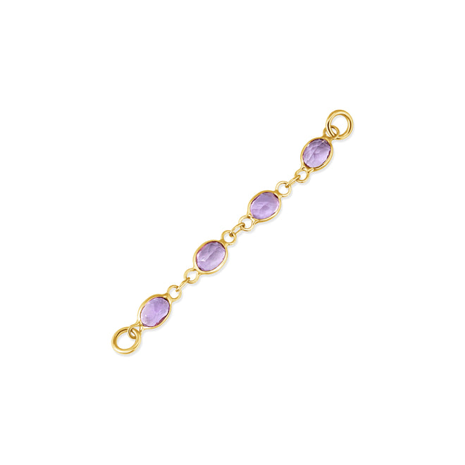 Oval Amethyst Chain