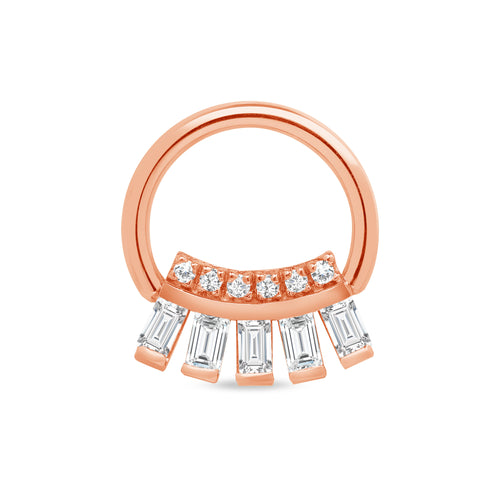 Baguette Beauty Seamless Ring
