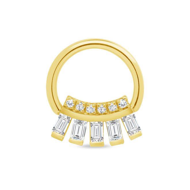 Baguette Beauty Seamless Ring