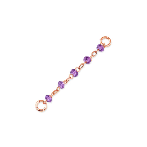 Amethyst Bead Chain