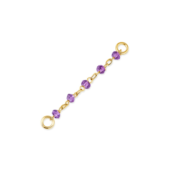 Amethyst Bead Chain