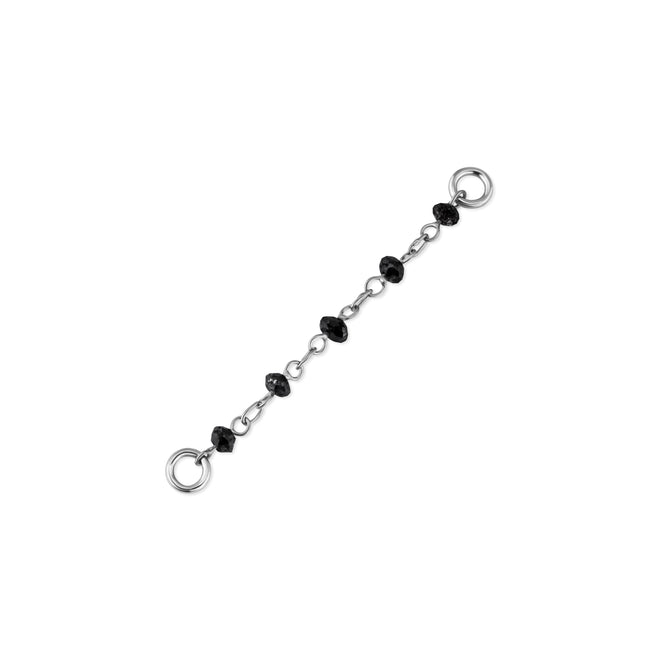 Black Gold and Black Diamond Bead Chain
