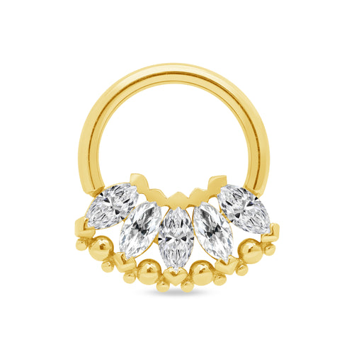 Marquise Beauty Seamless Ring