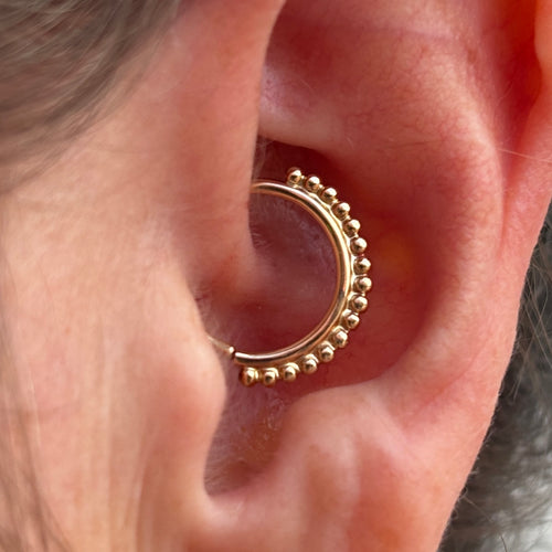 Beaded Seamless Ring