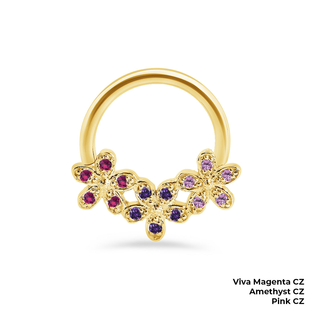 Alyssa Gradient Seamless Ring – NorVoch