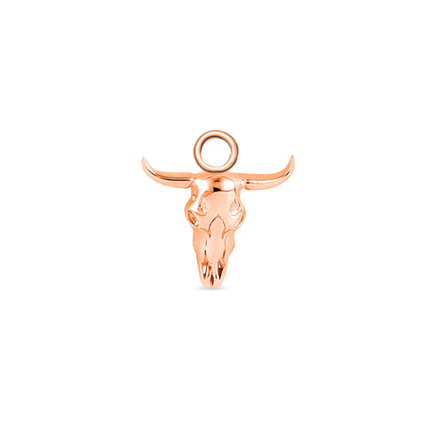 Buckaroo Skull Charm