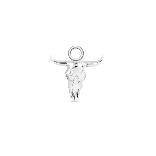 Buckaroo Skull Charm