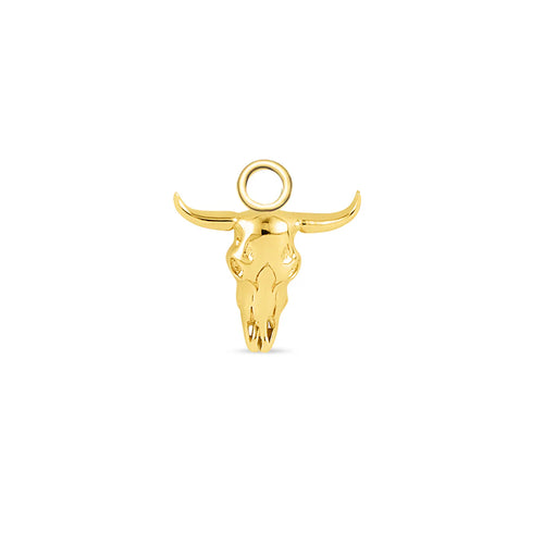 Buckaroo Skull Charm