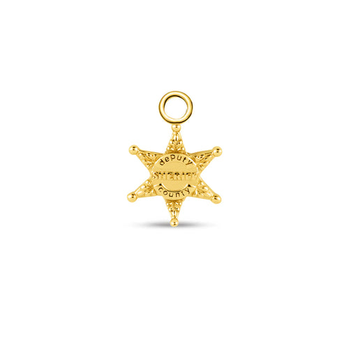 Sheriff's Badge Charm