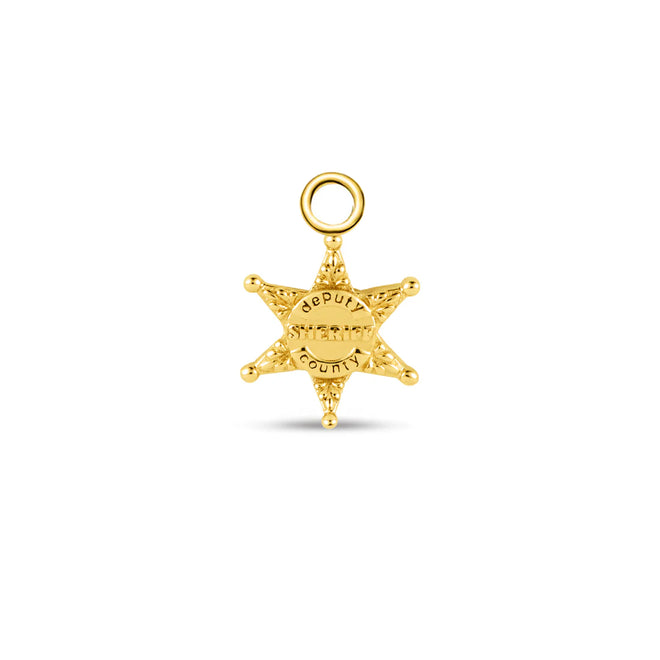 Sheriff's Badge Charm