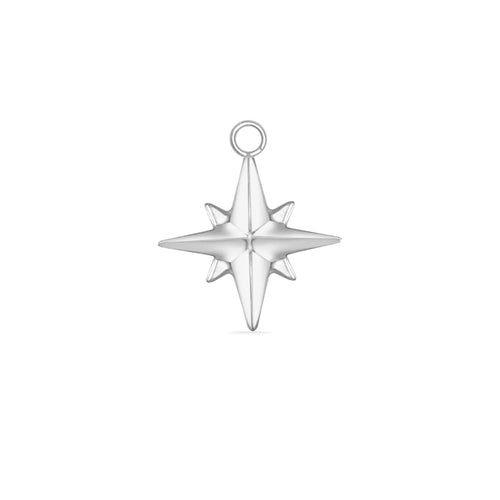 Accented Shining Star Charm