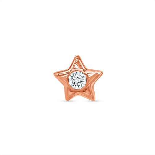 Rounded Star with Gem