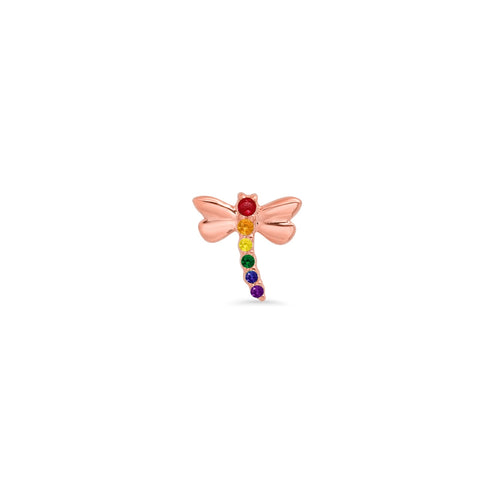 Pride Dragonfly with Gems
