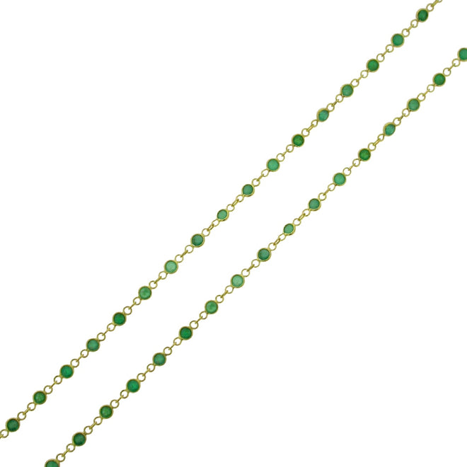 Green Garnet Chain