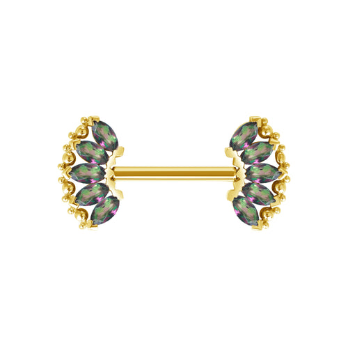 Marquise Beauty Straight Barbell