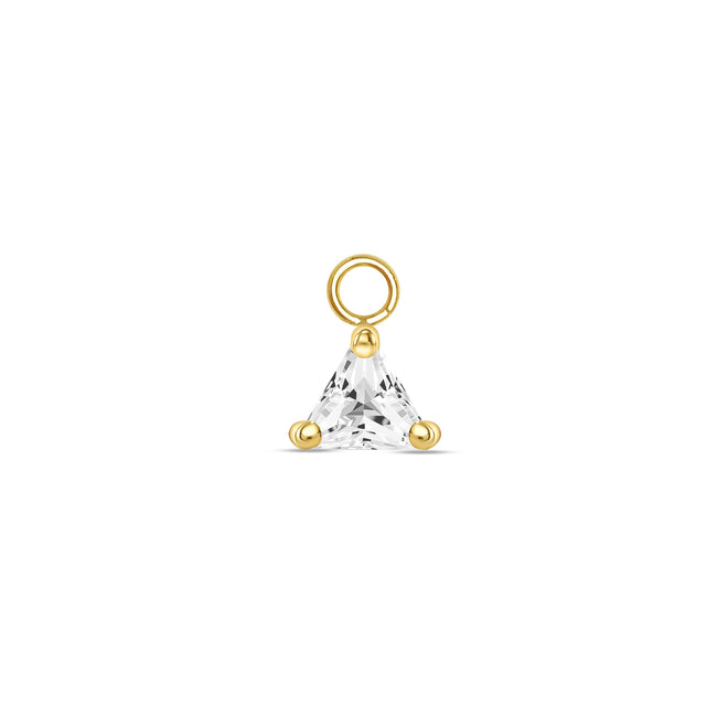 Ornament Triangle Prong Charm