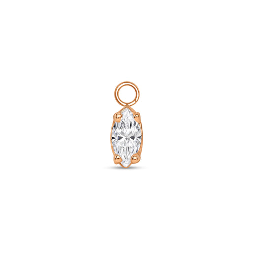 Ornament Marquise Prong Charm