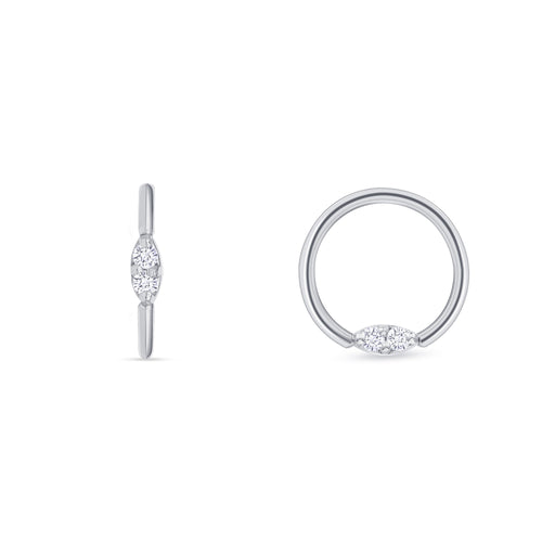 ProngSet Marquise Seamless Ring